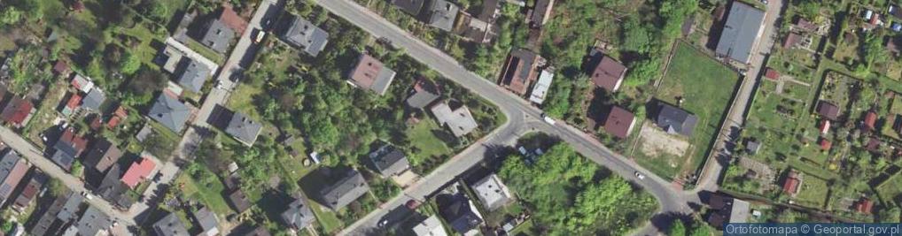 Zdjęcie satelitarne Kostki Napierskiego Aleksandra ul.