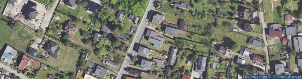 Zdjęcie satelitarne Konstytucji ul.