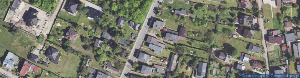 Zdjęcie satelitarne Konstytucji ul.