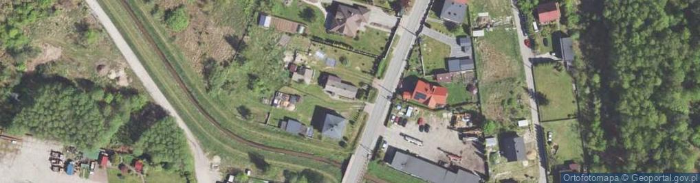 Zdjęcie satelitarne Konstytucji ul.