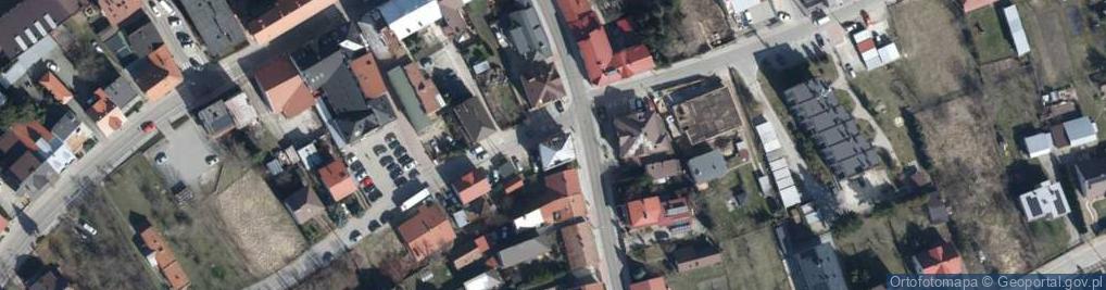 Zdjęcie satelitarne Kościelna ul.