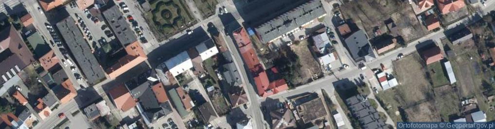 Zdjęcie satelitarne Kościelna ul.