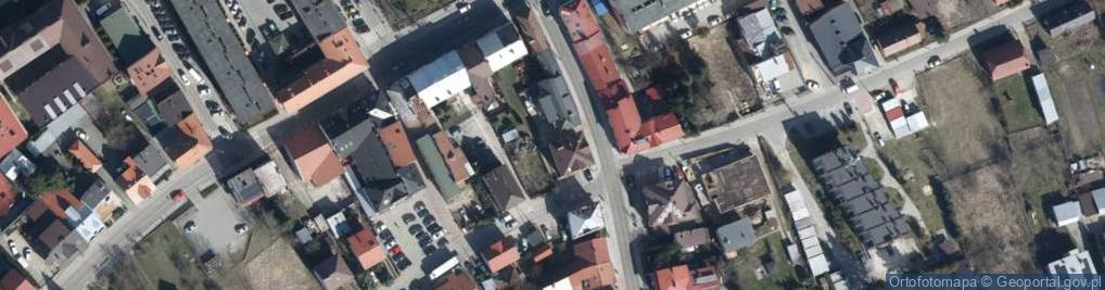Zdjęcie satelitarne Kościelna ul.