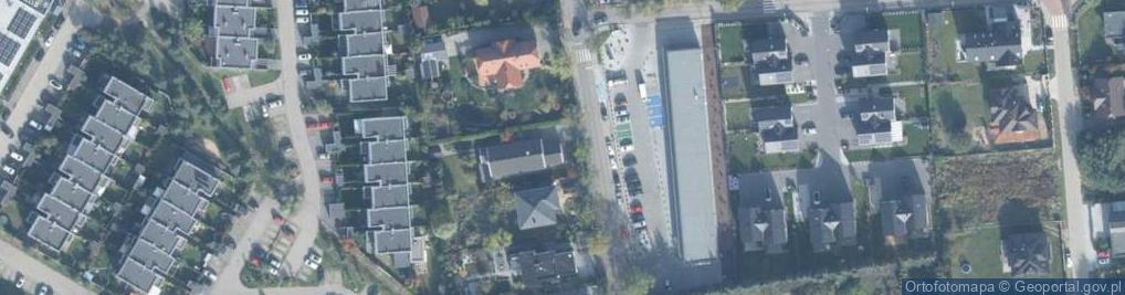 Zdjęcie satelitarne Kolejowa ul.