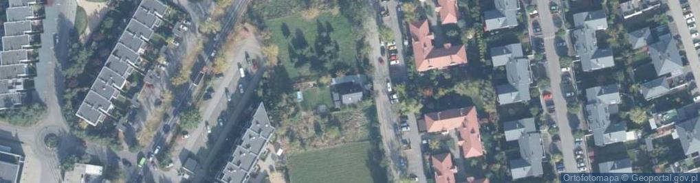 Zdjęcie satelitarne Kolejowa ul.