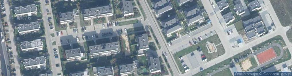 Zdjęcie satelitarne Komornicka ul.