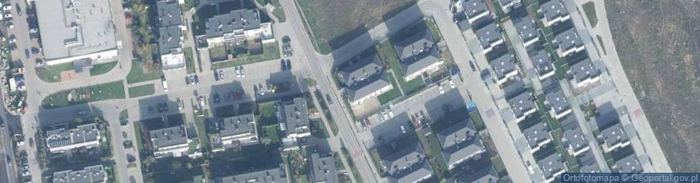 Zdjęcie satelitarne Komornicka ul.
