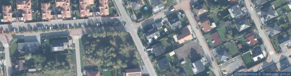 Zdjęcie satelitarne Komornicka ul.