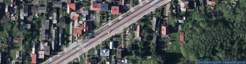 Zdjęcie satelitarne Kocka ul.