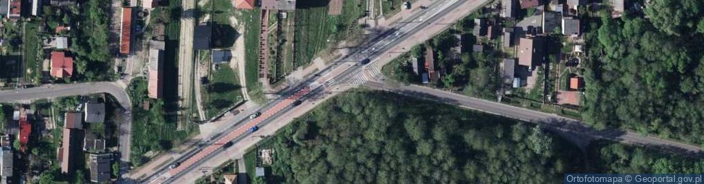 Zdjęcie satelitarne Kocka ul.