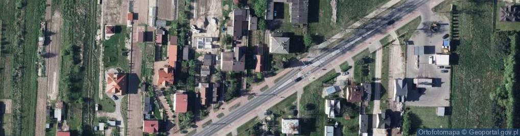 Zdjęcie satelitarne Kocka ul.