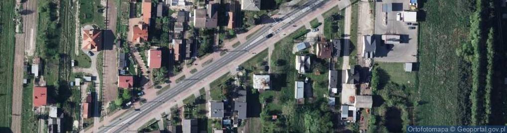 Zdjęcie satelitarne Kocka ul.