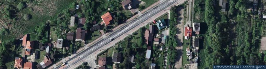 Zdjęcie satelitarne Kocka ul.