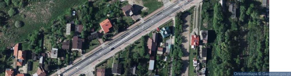 Zdjęcie satelitarne Kocka ul.