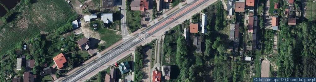 Zdjęcie satelitarne Kocka ul.