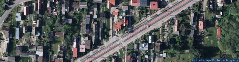 Zdjęcie satelitarne Kocka ul.