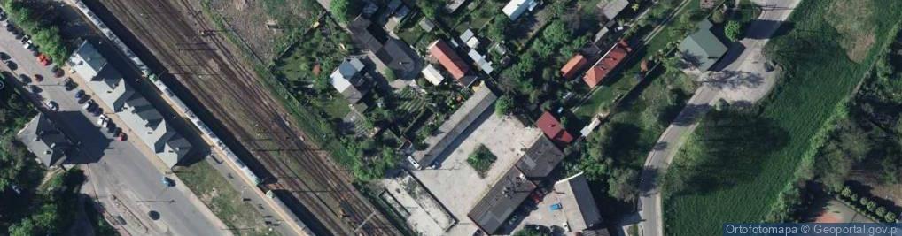 Zdjęcie satelitarne Kolejowa ul.