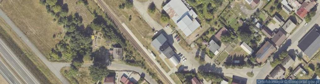 Zdjęcie satelitarne Kolejowa ul.