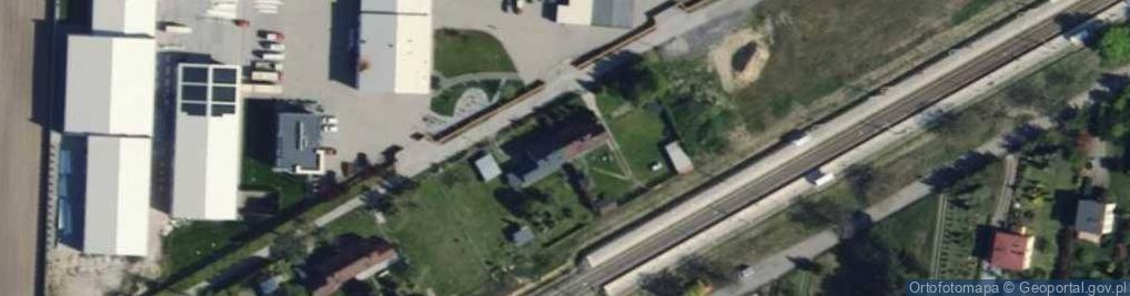 Zdjęcie satelitarne Kolejowa ul.
