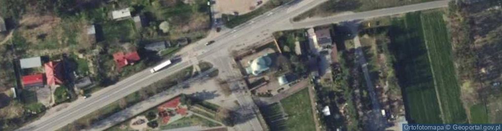 Zdjęcie satelitarne Kolejowa ul.