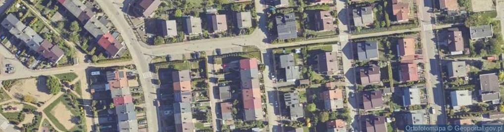 Zdjęcie satelitarne Kossaka Wojciecha ul.