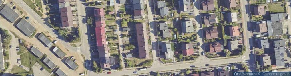 Zdjęcie satelitarne Kossaka Wojciecha ul.
