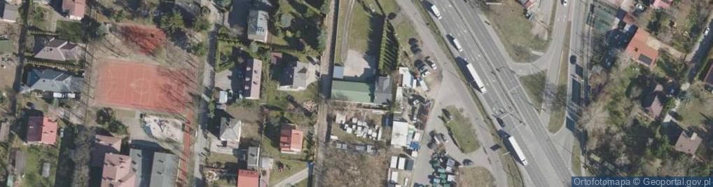 Zdjęcie satelitarne Kolejowa ul.