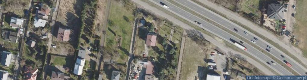 Zdjęcie satelitarne Kolejowa ul.