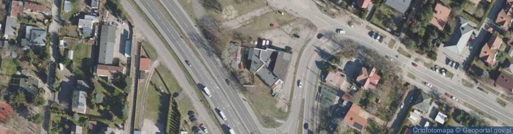 Zdjęcie satelitarne Kolejowa ul.