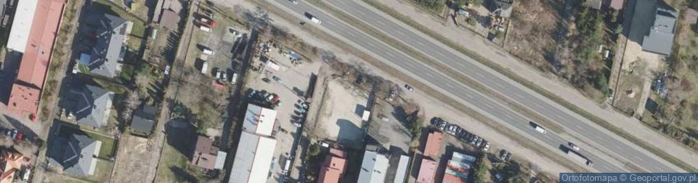 Zdjęcie satelitarne Kolejowa ul.