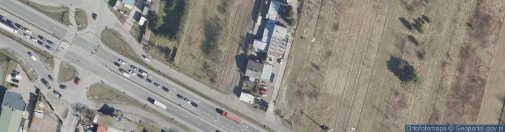 Zdjęcie satelitarne Kolejowa ul.