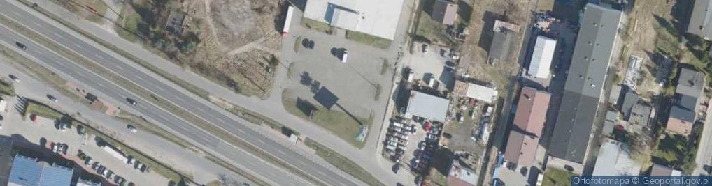 Zdjęcie satelitarne Kolejowa ul.