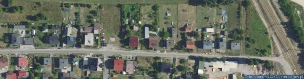 Zdjęcie satelitarne Kolejowa ul.