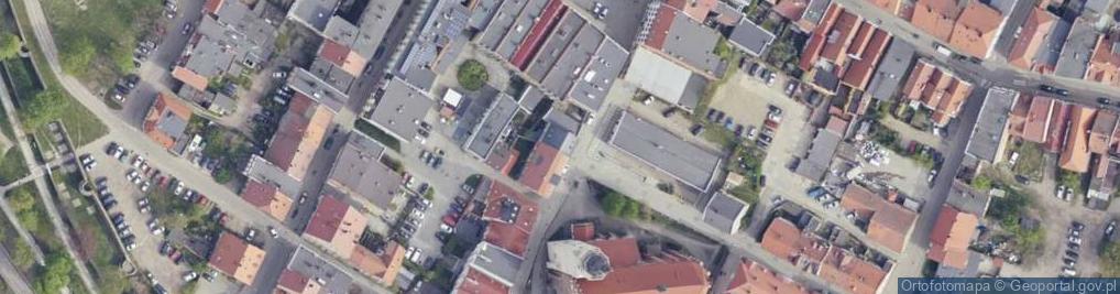Zdjęcie satelitarne Kościelna ul.