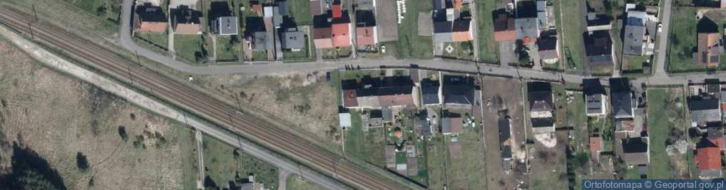 Zdjęcie satelitarne Kolejowa ul.