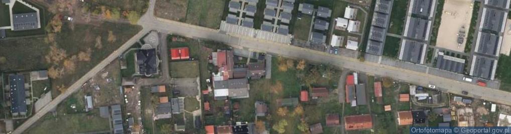 Zdjęcie satelitarne Komandorska ul.