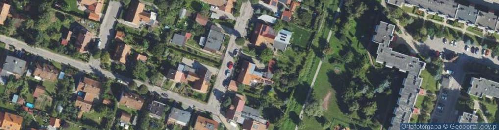 Zdjęcie satelitarne Kolejowa ul.