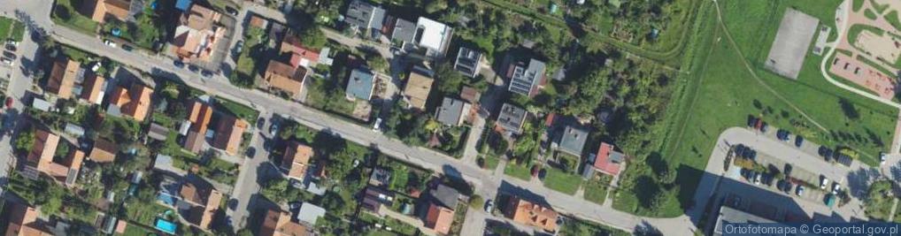 Zdjęcie satelitarne Kolejowa ul.