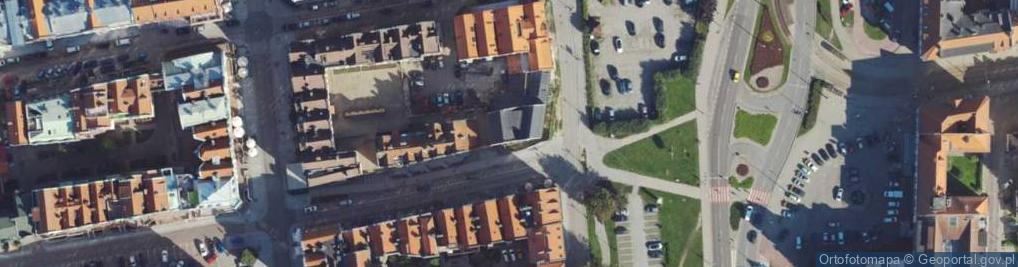 Zdjęcie satelitarne Kowalska ul.