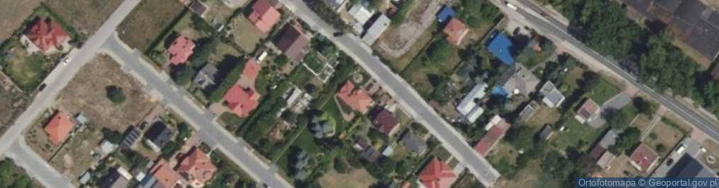 Zdjęcie satelitarne Konwaliowa ul.