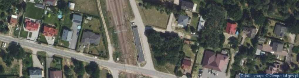 Zdjęcie satelitarne Kolejowa ul.