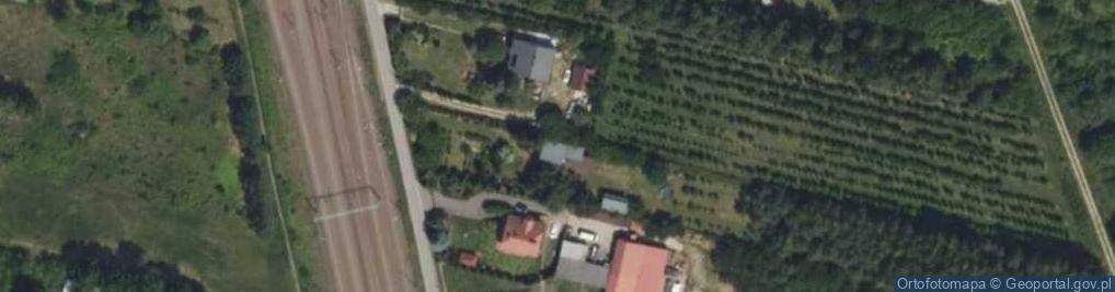 Zdjęcie satelitarne Kolejowa ul.