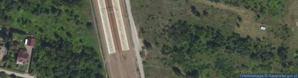 Zdjęcie satelitarne Kolejowa ul.