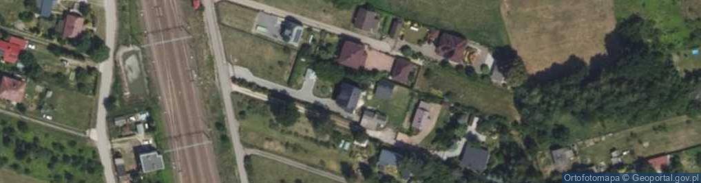 Zdjęcie satelitarne Kolejowa ul.