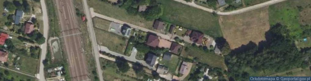 Zdjęcie satelitarne Kolejowa ul.