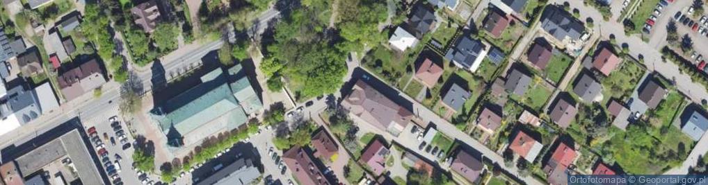 Zdjęcie satelitarne Kościelna ul.