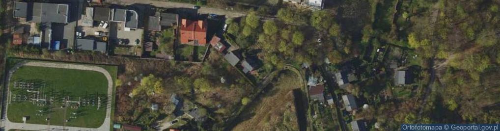 Zdjęcie satelitarne Kolonia Anielinki ul.