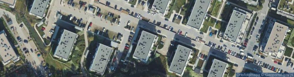 Zdjęcie satelitarne Komedy Krzysztofa ul.