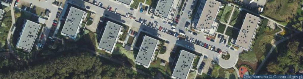 Zdjęcie satelitarne Komedy Krzysztofa ul.
