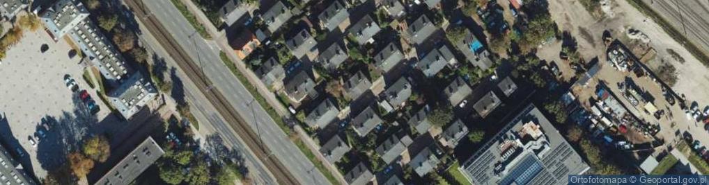 Zdjęcie satelitarne Kolejarzy ul.